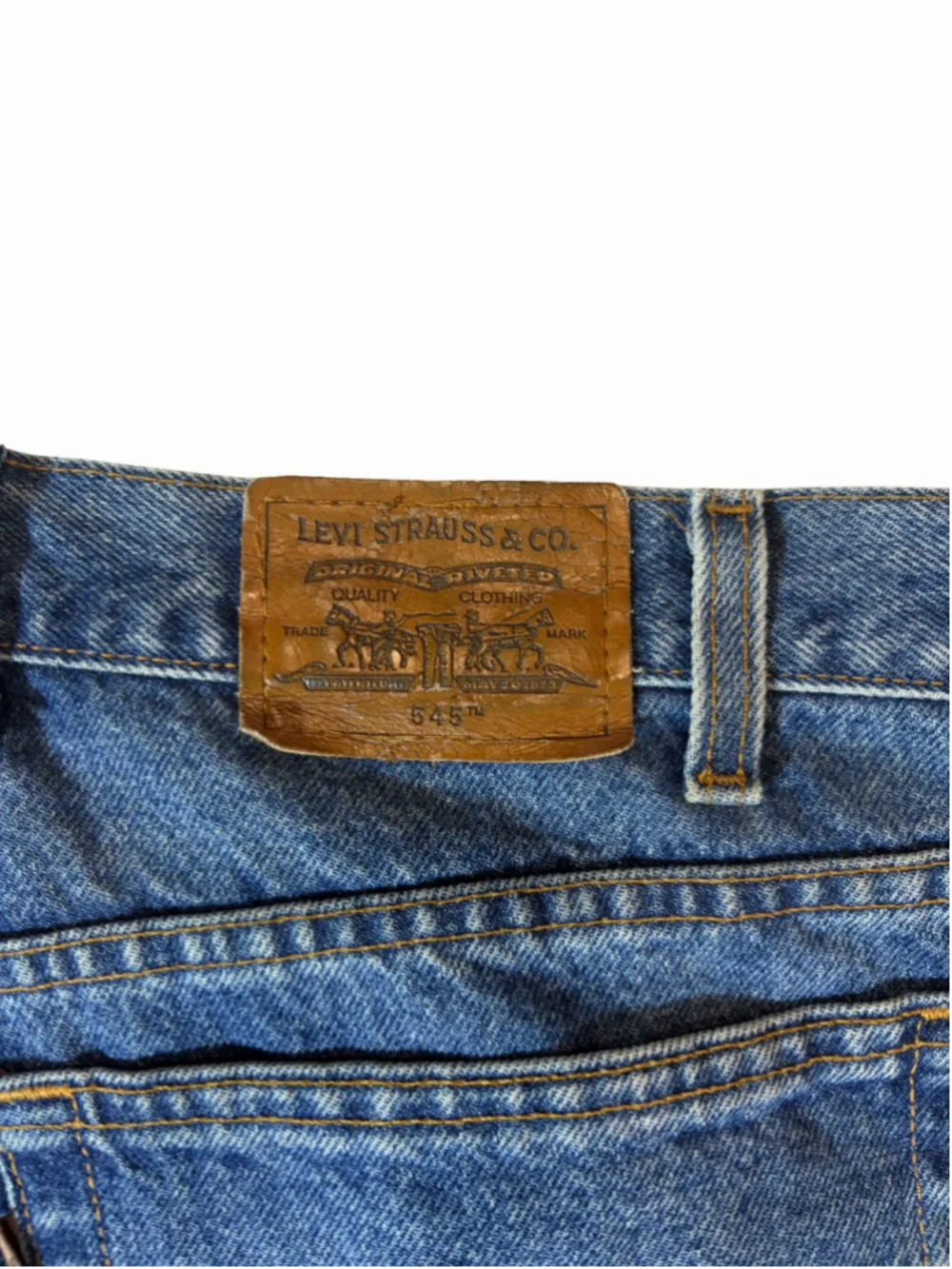 Vintage 90s Levi’s 545 Loose Fit Jeans W46 L32 Baggy Medium Wash Y2K